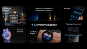 Gemini Intelligence за Android с AI функции през приложения и Chrome