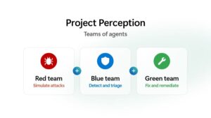 Схема на Microsoft за Project Perception и агентна киберсигурност