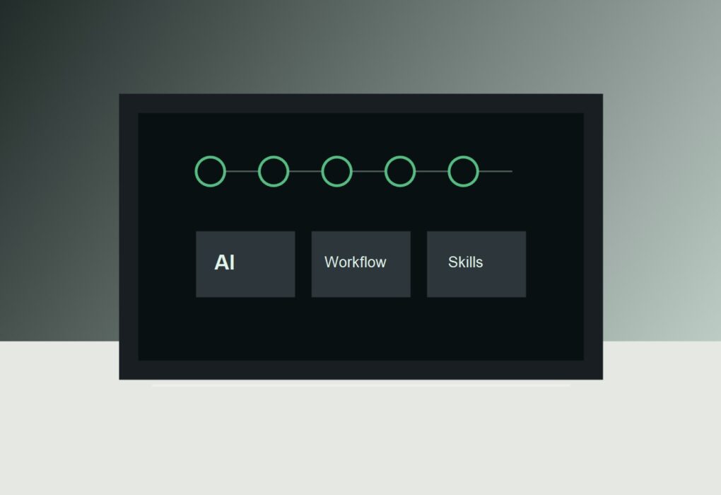 Илюстрация на AI обучение и работни процеси за OpenAI Academy