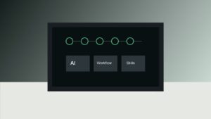 Илюстрация на AI обучение и работни процеси за OpenAI Academy