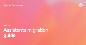OpenAI Assistants API migration guide към Responses API