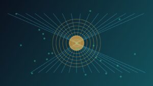 Абстрактна визуализация на GPT-5.6 Sol и AI изчислителна инфраструктура